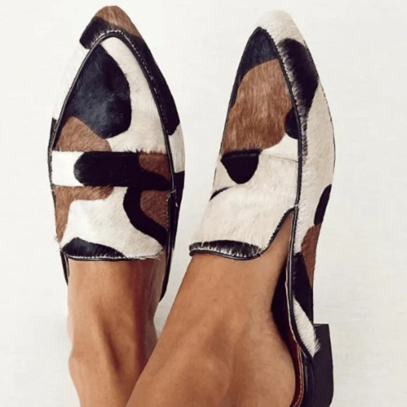 Women'S Fashion Shoes - Zapatos Casuales de Mujer con Punta