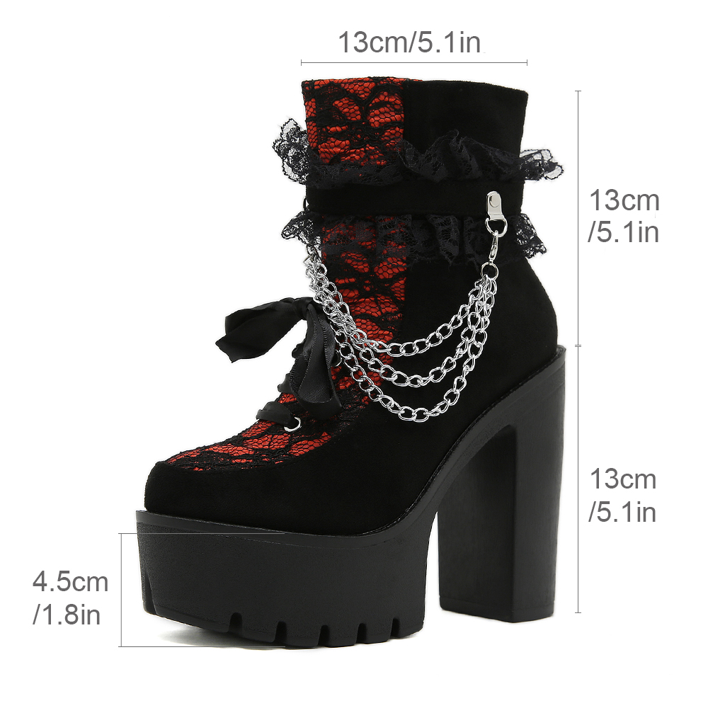 Gdgydh Botines de encaje gótic - Women'S Fashion Jewellery reseña y precio