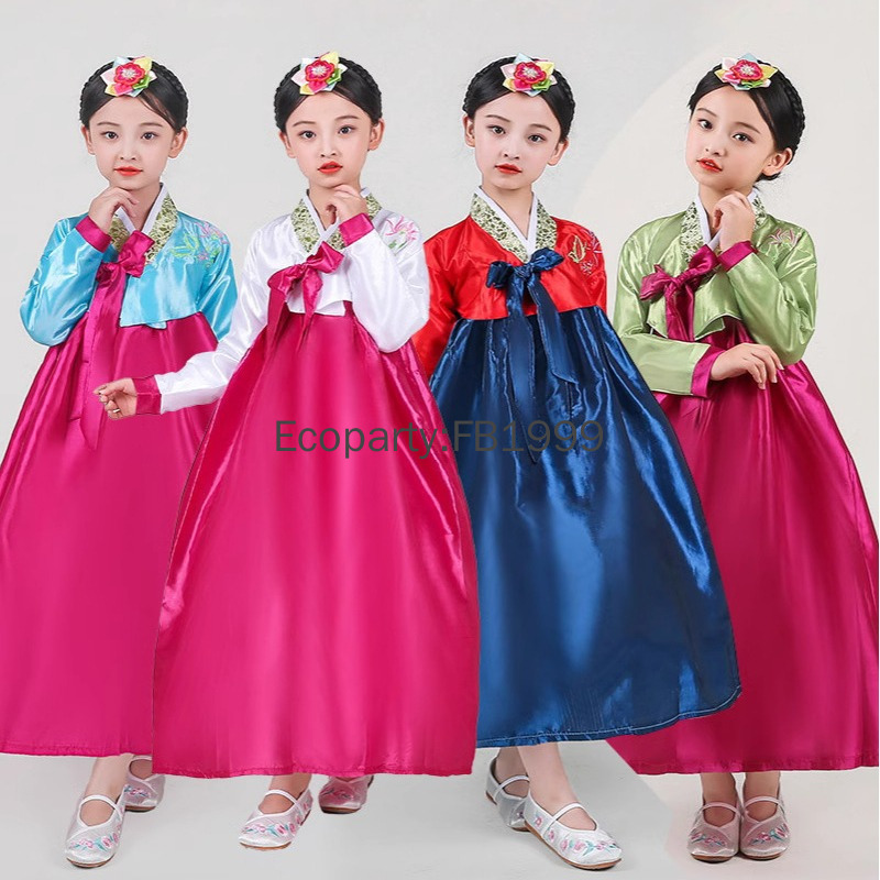Vestido Hanbok para niñas en 4 - Women'S Fashion Korea reseña y precio