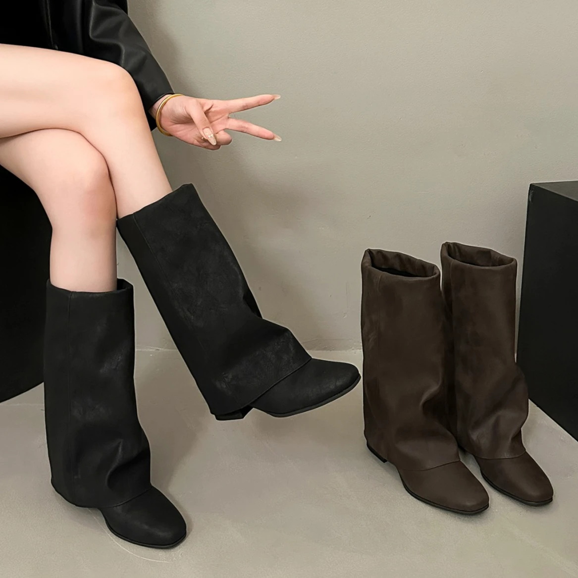 Botas altas hasta la rodilla d - Women'S Fashion Knee High Boots reseña y precio