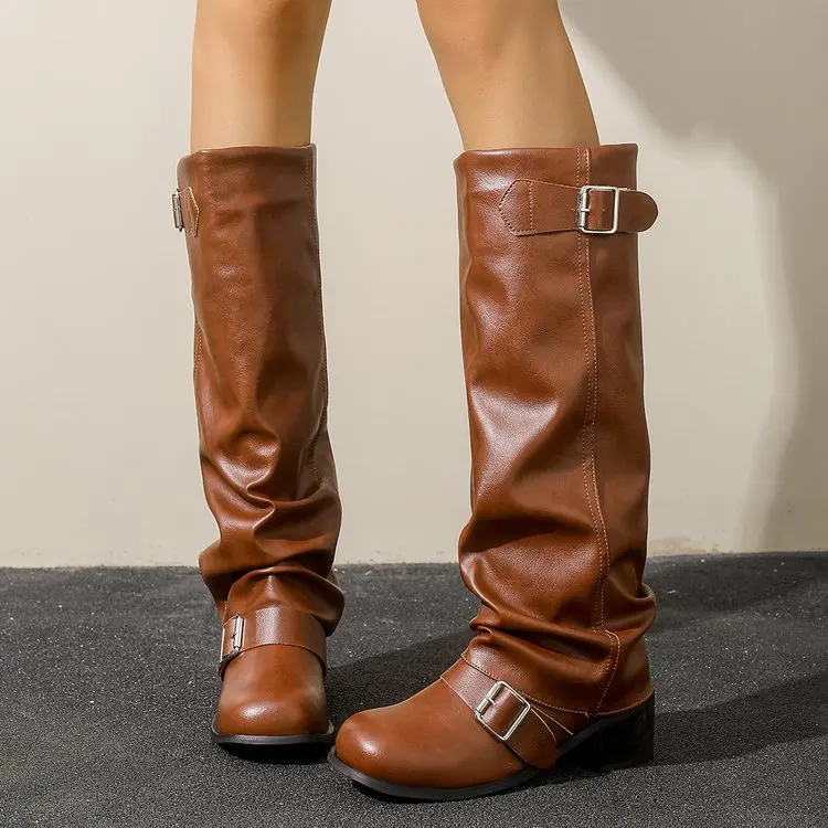 Botas de Mujer 2026, Nuevas, C - Women'S Fashion Knee High Boots reseña y precio