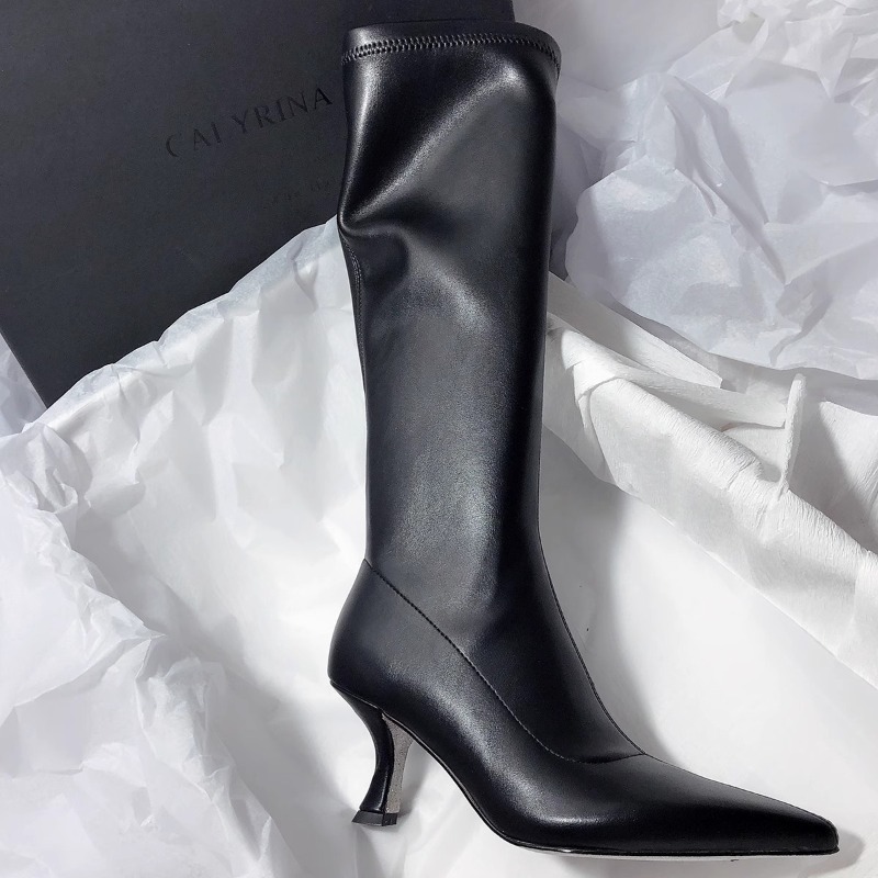 Botas de Moda con Tacón de Agu - Women'S Fashion Knee High Boots reseña y precio