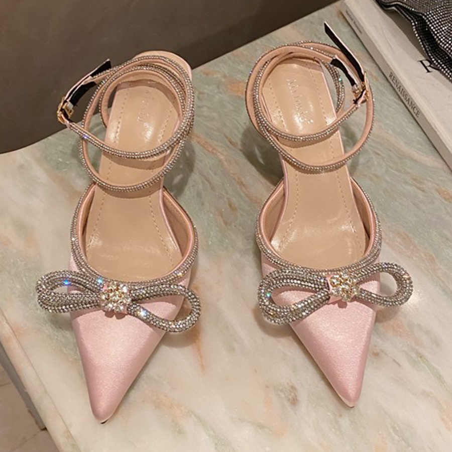 Sandalias de mujer con lazo de - Women'S Fashion Korea reseña y precio