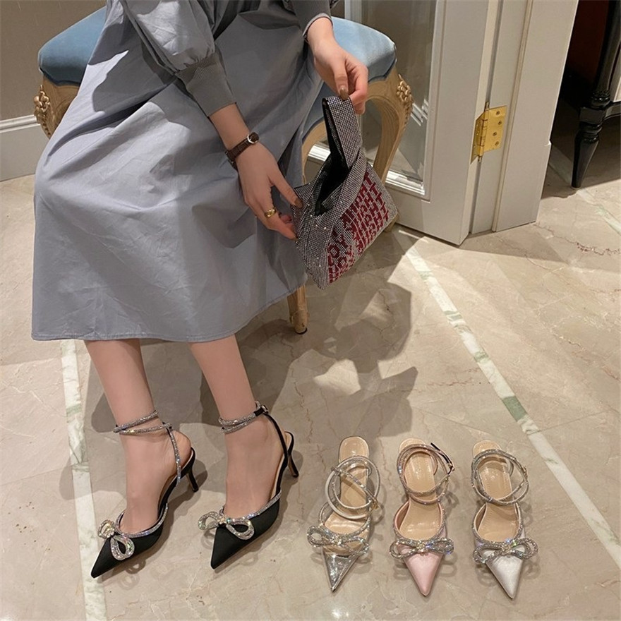 Sandalias de mujer con lazo de - Women'S Fashion Korea reseña y precio