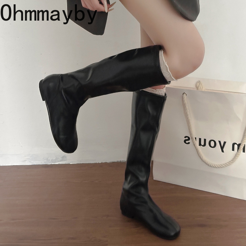 Botas hasta la rodilla elástic - Women'S Fashion Korea reseña y precio