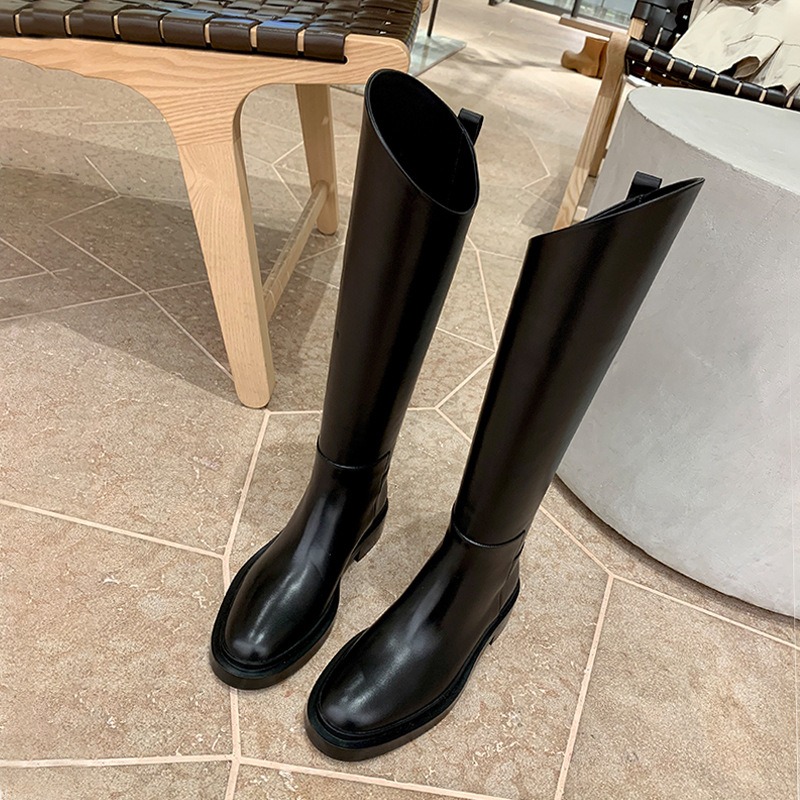 Botas de caballero negras de 3 - Women'S Fashion Knee High Boots reseña y precio