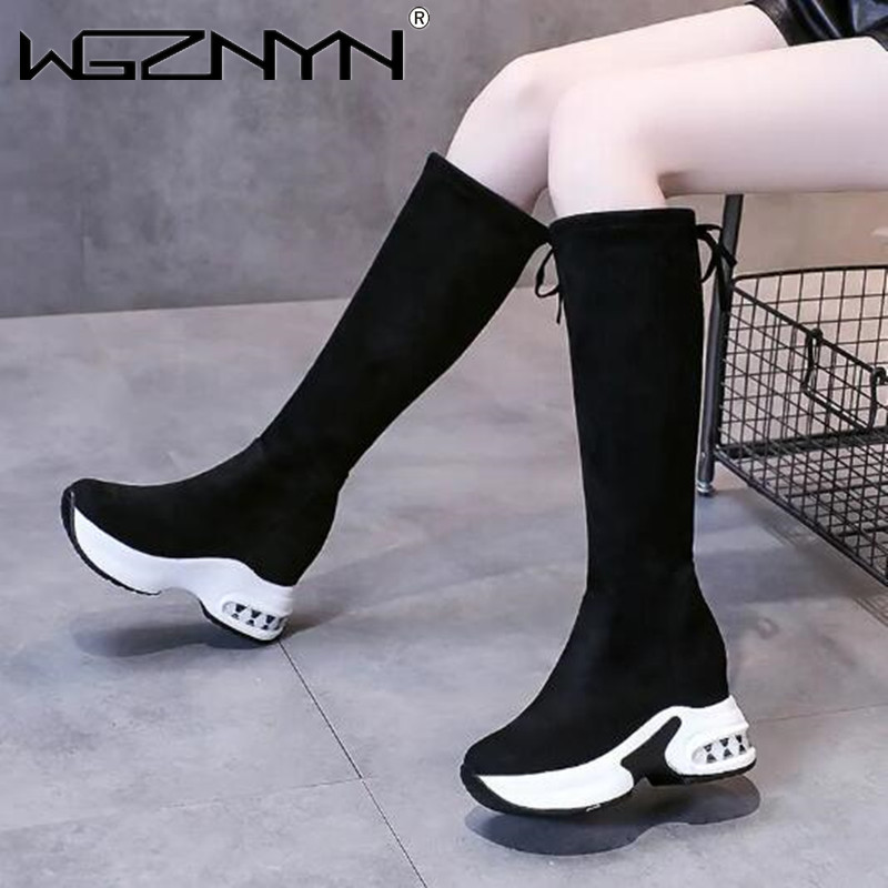 Botas Largas con plataforma gr - Women'S Fashion Knee High Boots reseña y precio